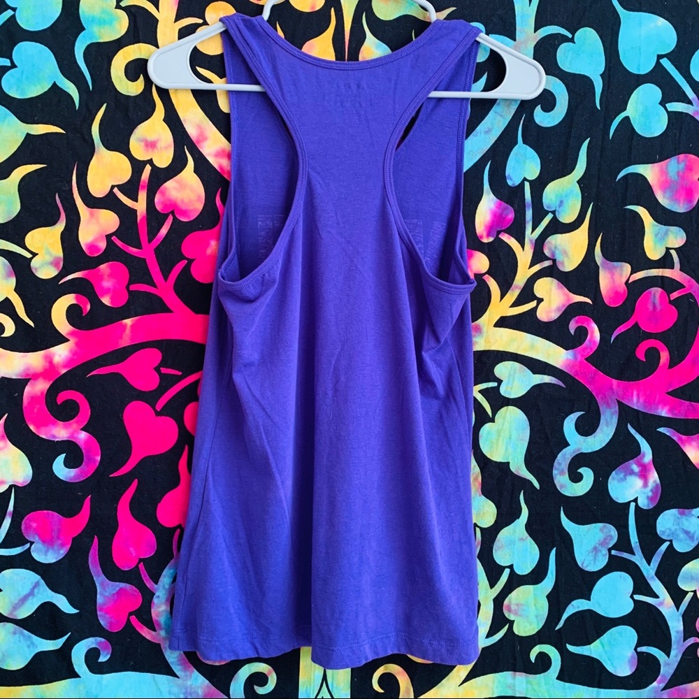 🖤 MARVEL Purple Racerback Tank - Picture 2 of 4